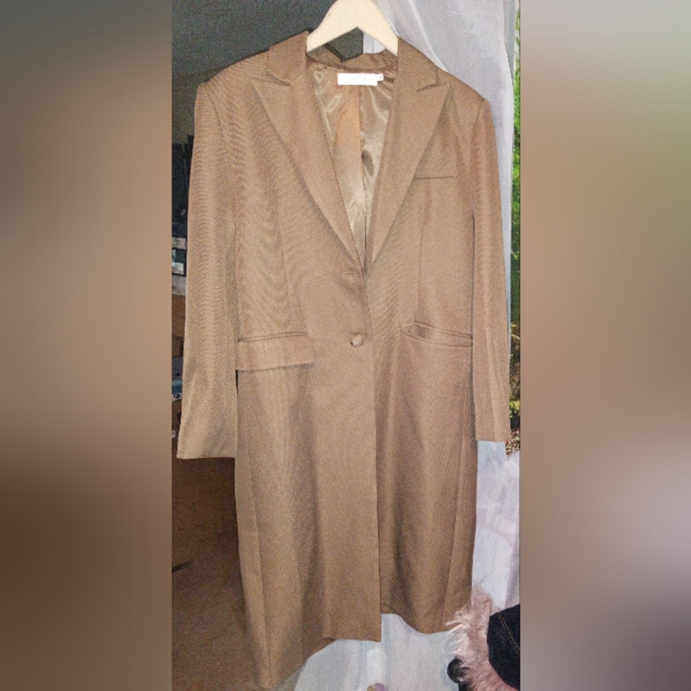 Astr Elegant Tan Coat
